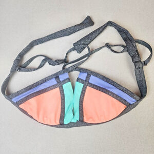 Maaji Cantaloupe Reversible Padded Bikini Top Small